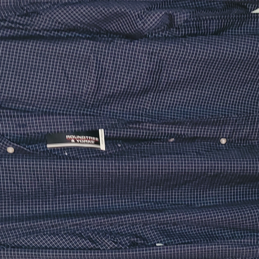 Men's Navy Checkered Shirt